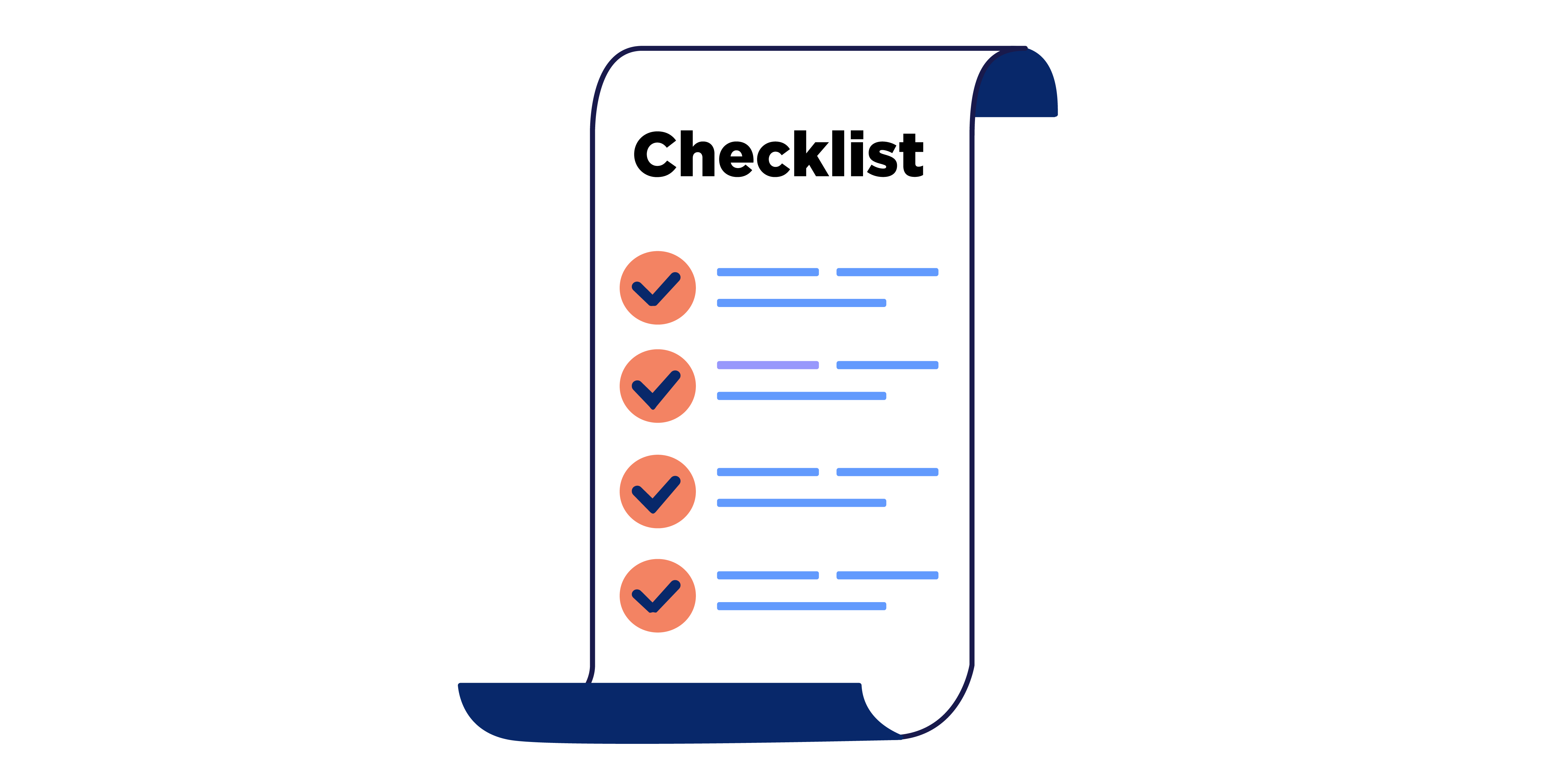 Checklist symboliseert FP&A software checklist.